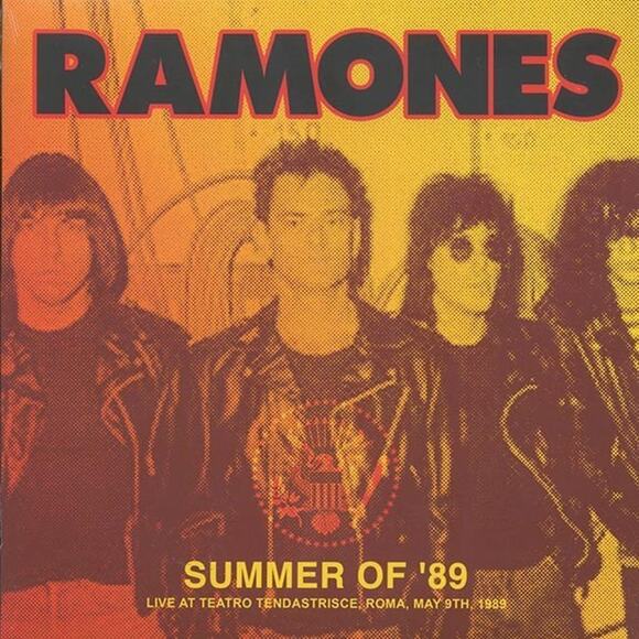 The Ramones Summer of ’89 Live Rome 1989 Vinyl Record Concert Album Limited Ed - Picture 3 of 6